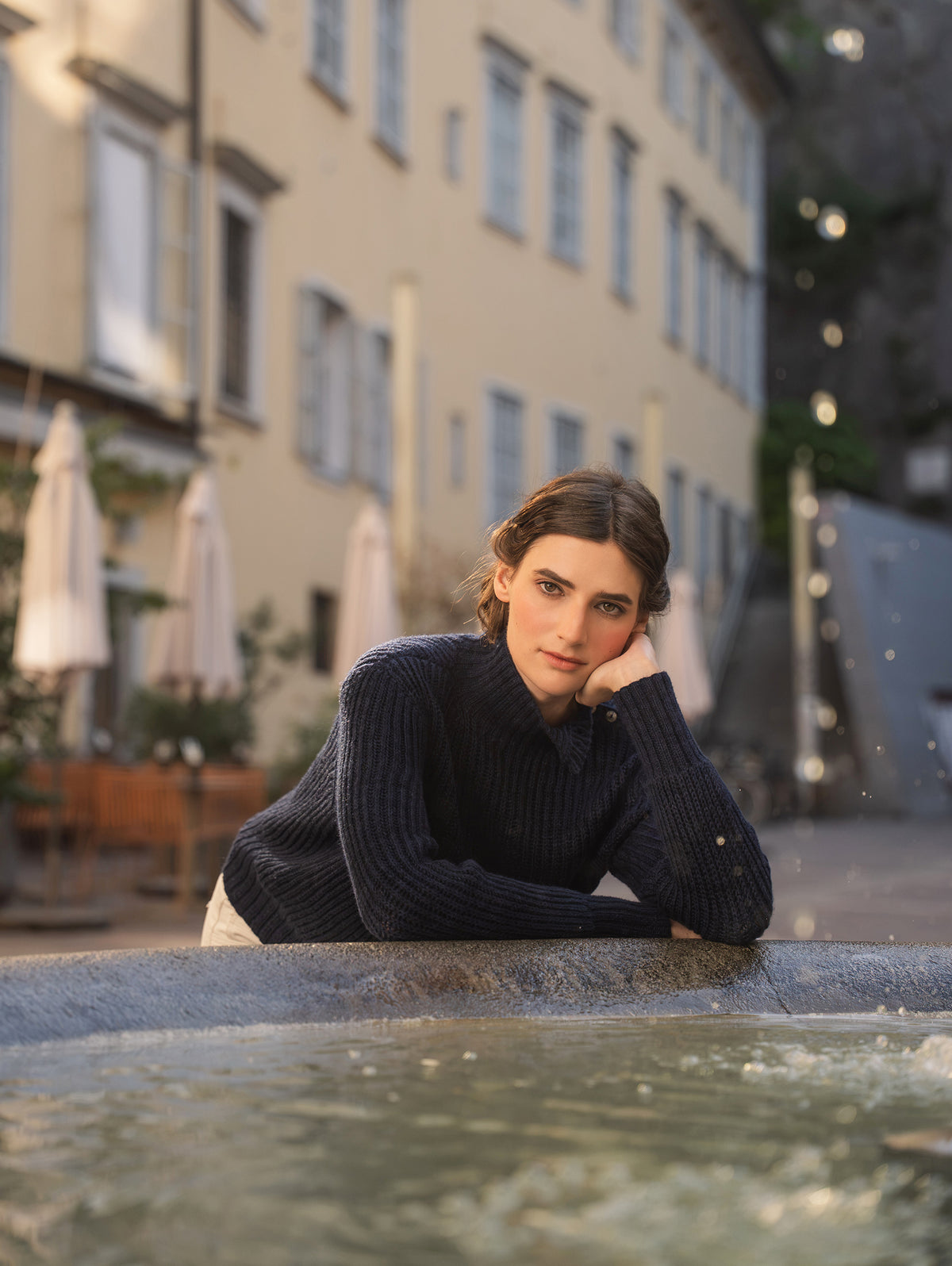 Buttoned Sweater