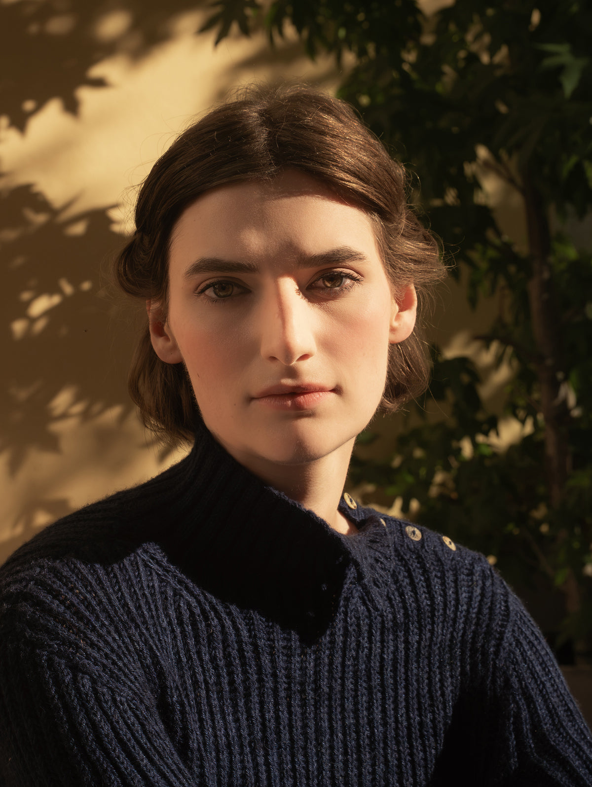 Buttoned Sweater