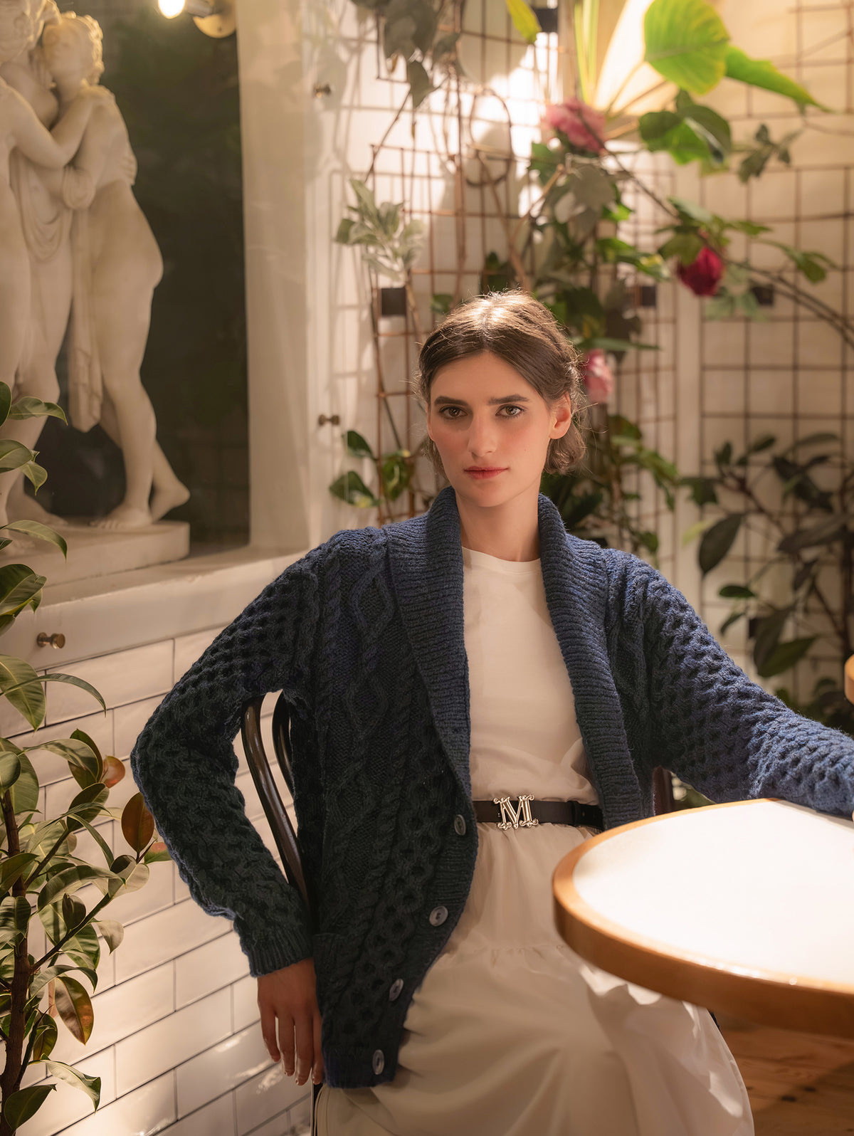 Cables Cardigan