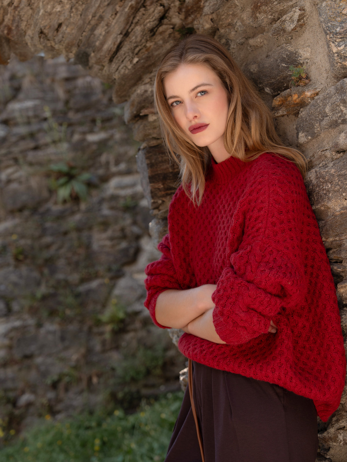 Honeycomb Sweater