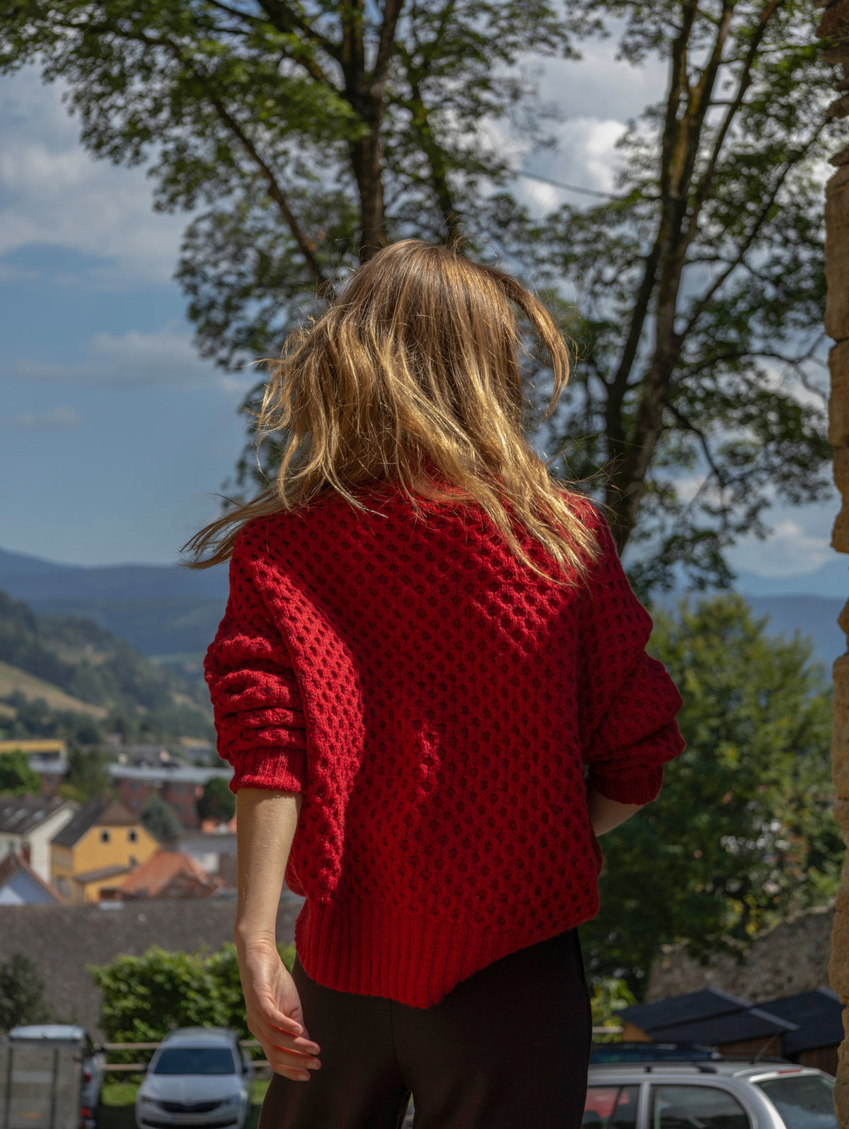 Honeycomb Sweater