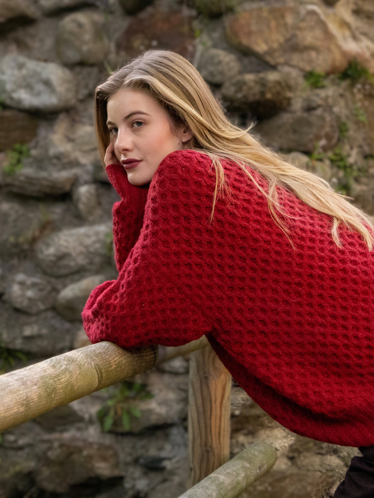 Honeycomb Sweater