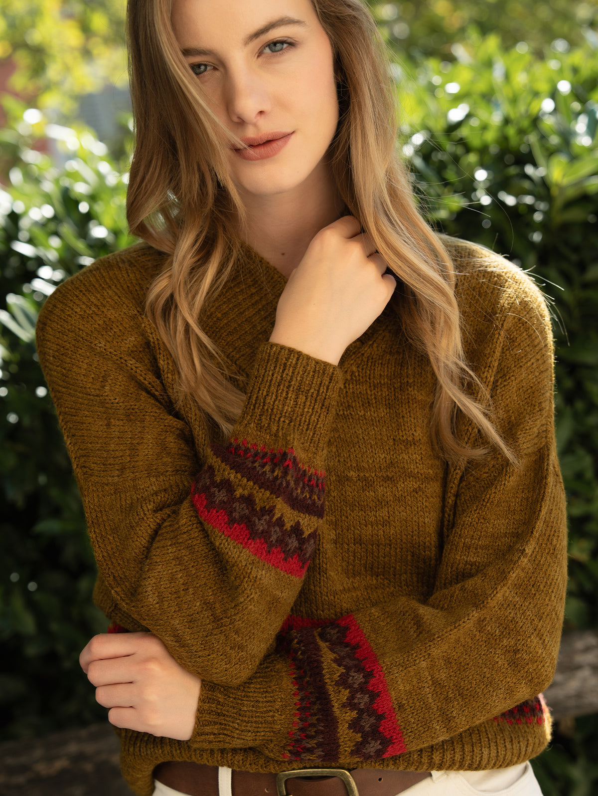 Jacquard Sweater