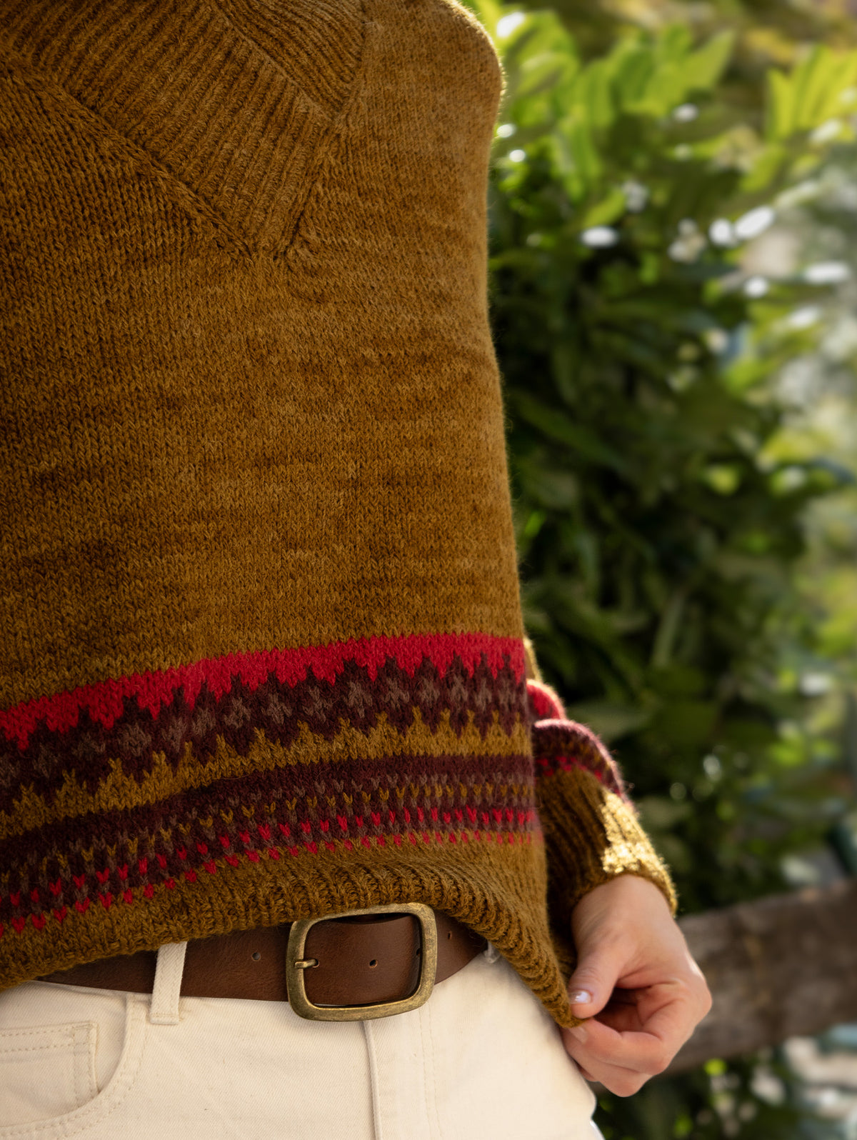 Jacquard Sweater