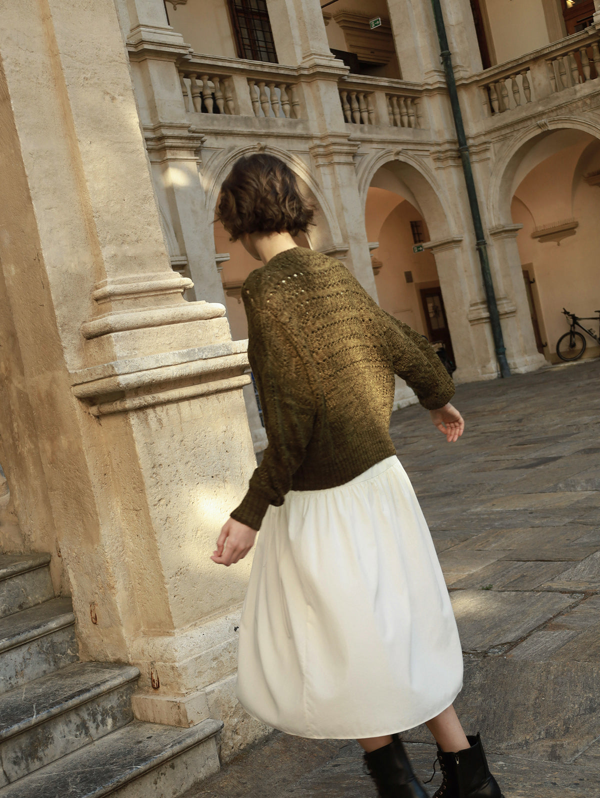 Mosaic Pattern Sweater