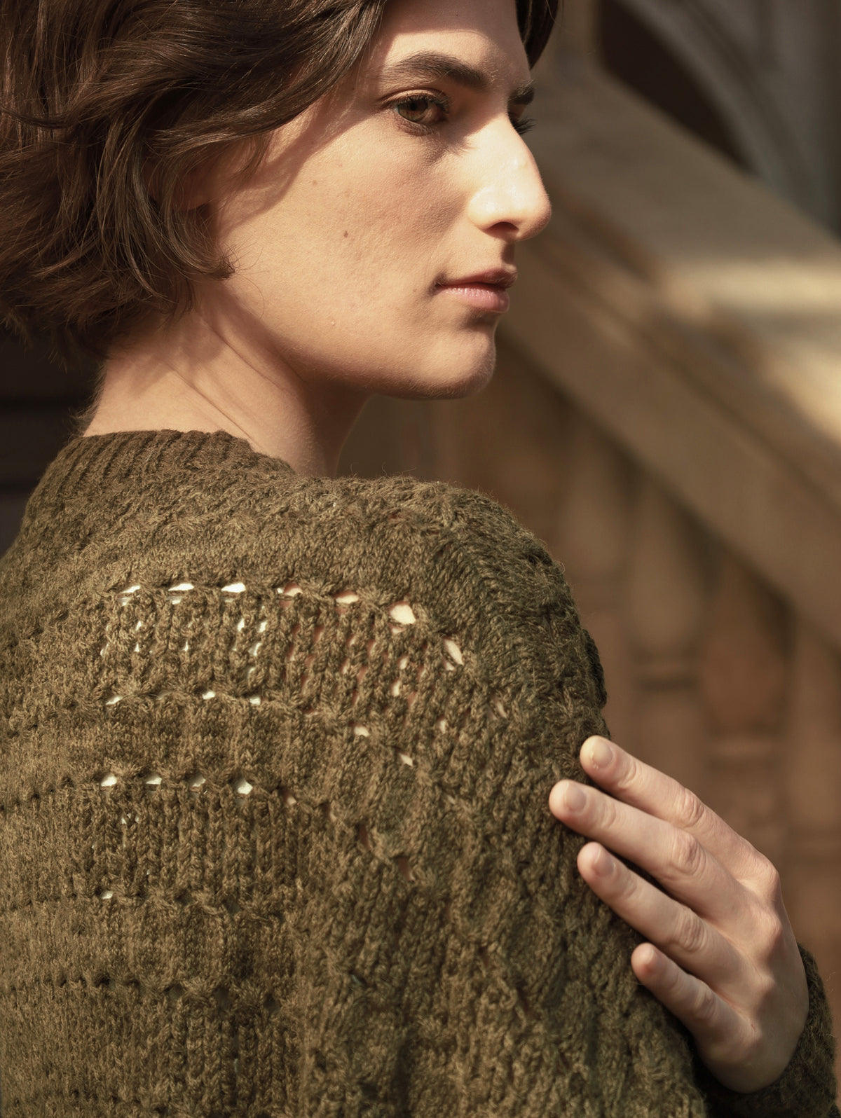 Mosaic Pattern Sweater