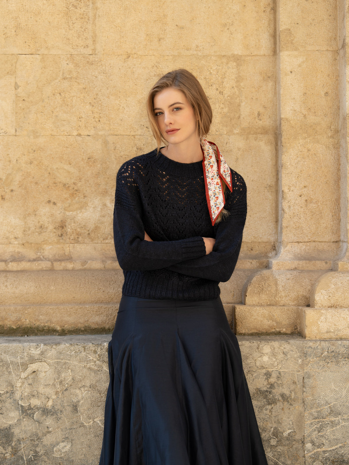 Perkins Lacy Sweater