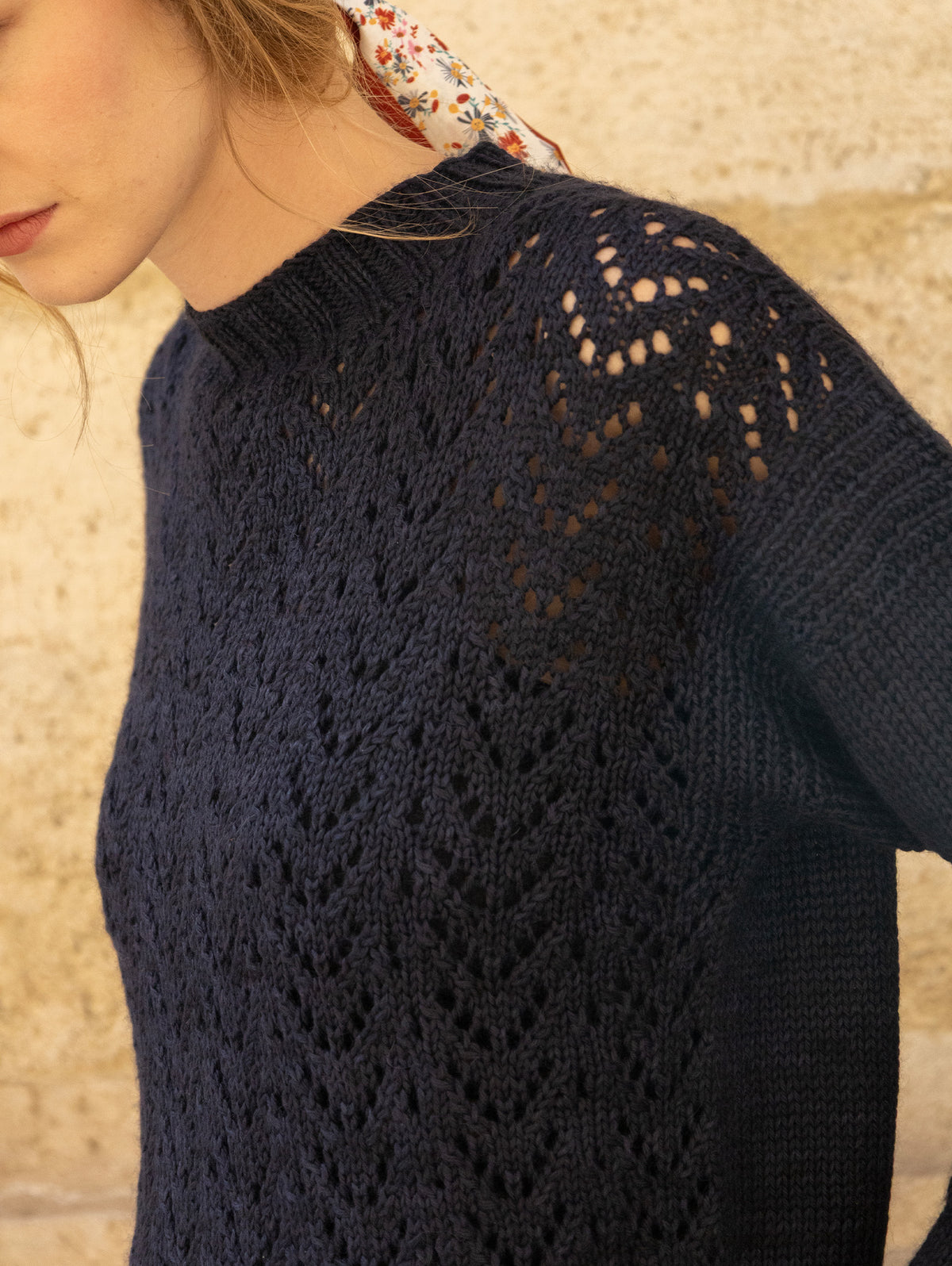 Perkins Lacy Sweater