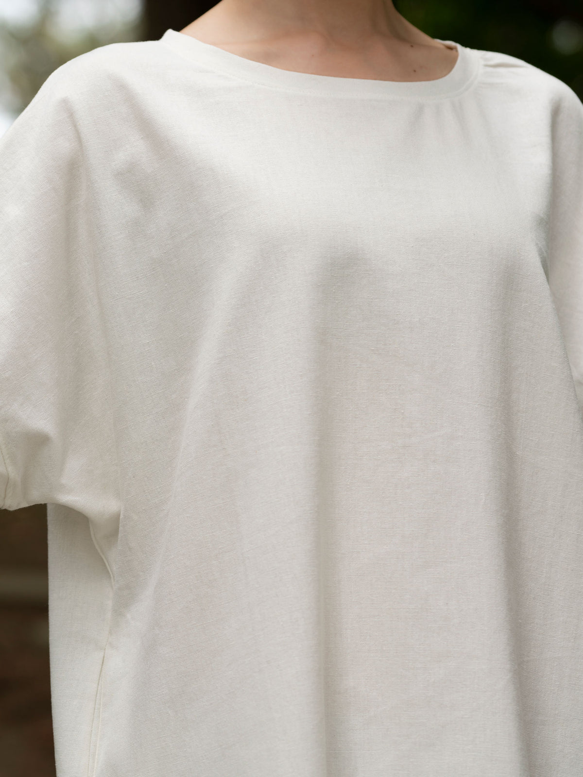 Essential T-Shirt Dress - Creamy White 5