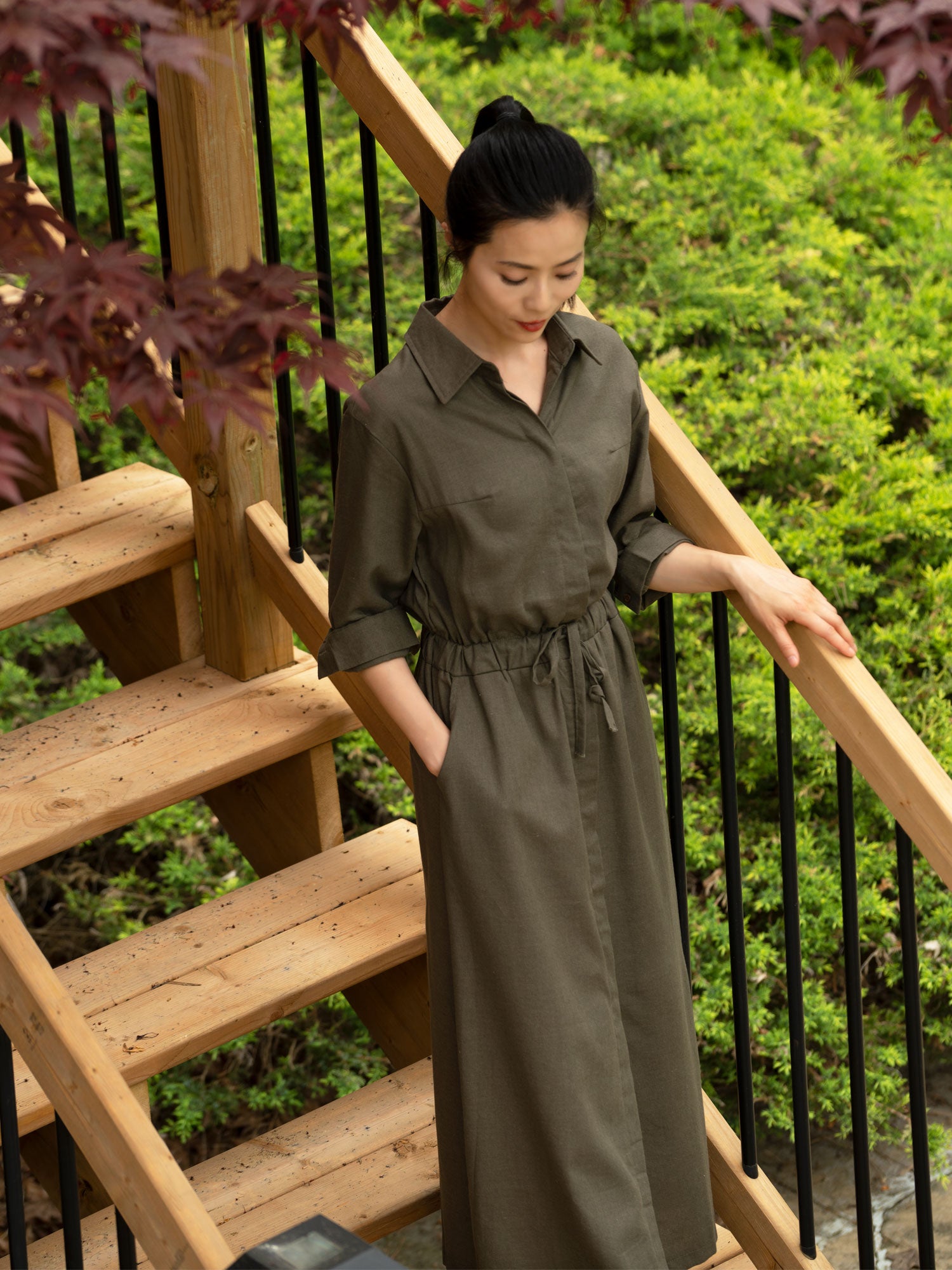 Refined Silhouette Shirtdress 1