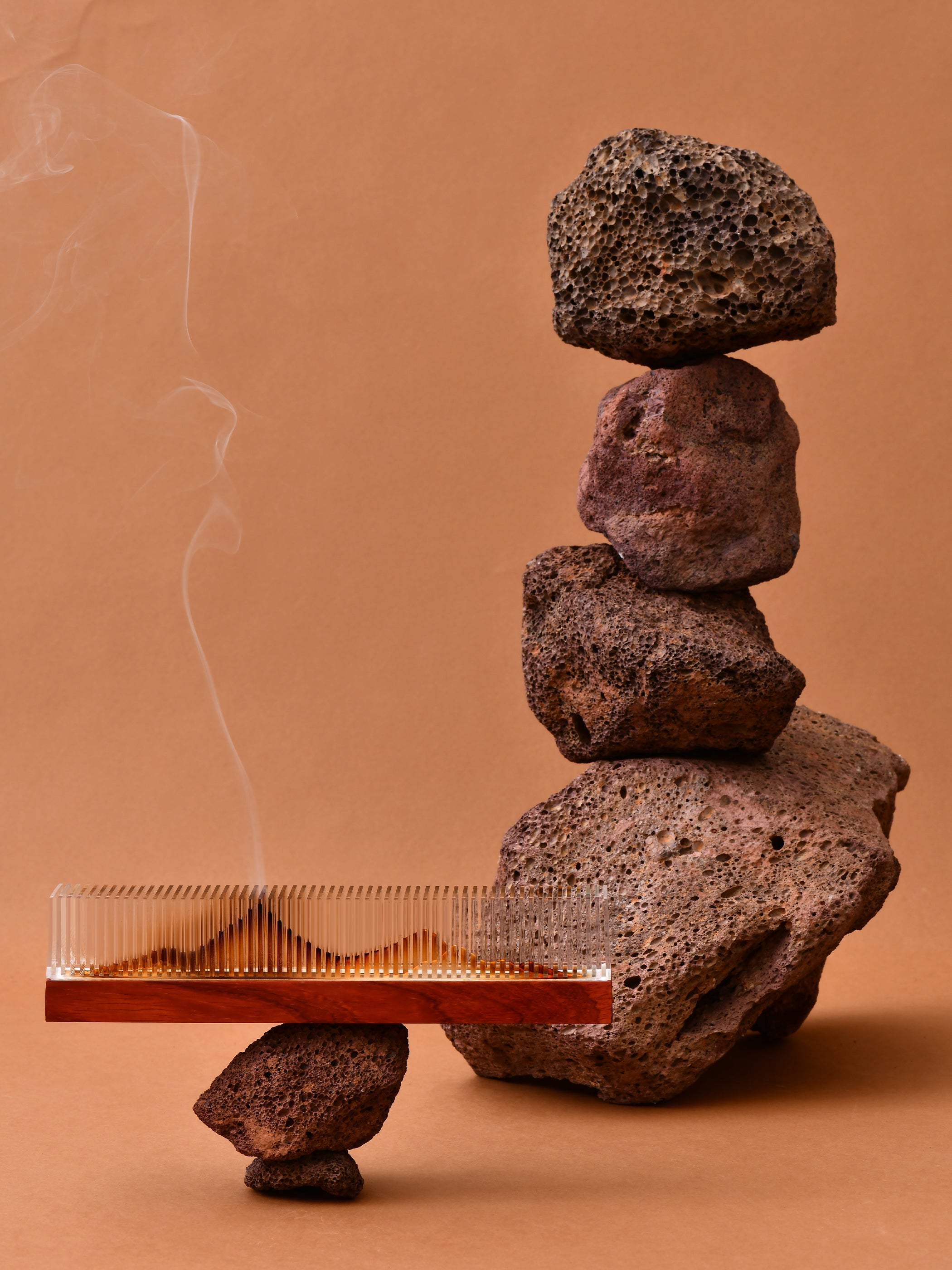 Invisible Mountain Incense Burner 1