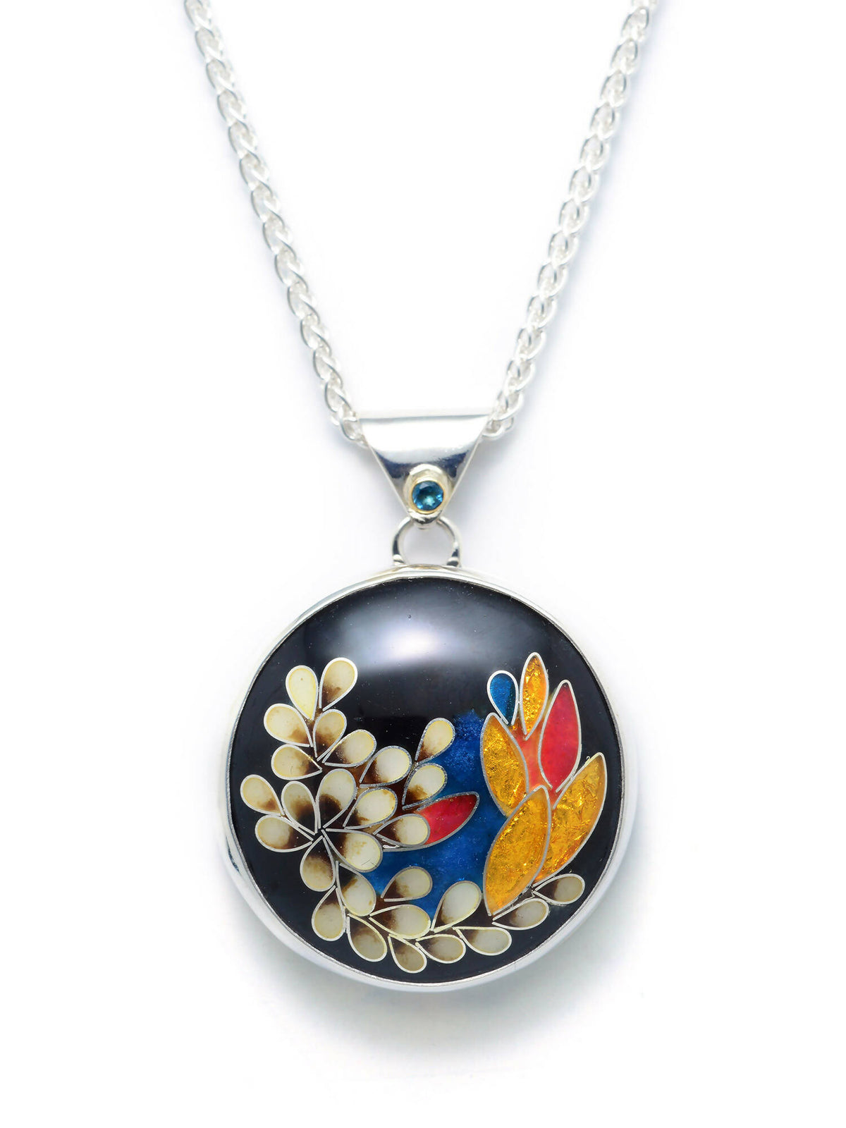 Autumn bloom necklace