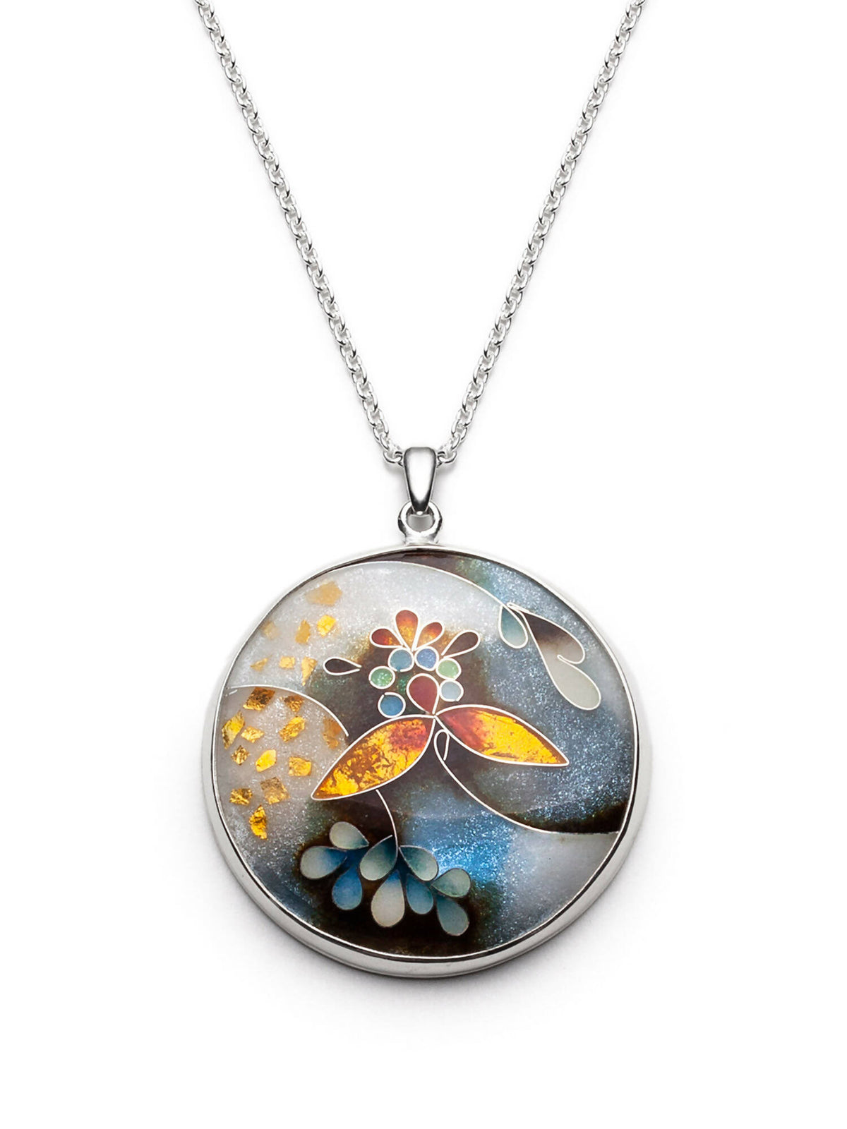Winter bloom necklace